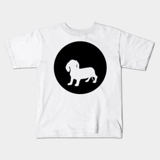 Dachshund - Silhouette Kids T-Shirt